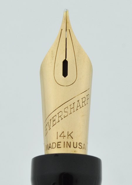 Eversharp (Wahl) Fountain Pen - 1930-40s, Full Size, Green Marble